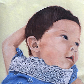 o. T. - untitled
30 x 30 cm
Ölfarbe auf Butterbrotpapier
Oil color on sandwich paper
2015