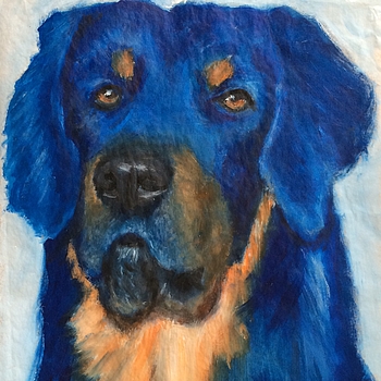 Paul
36 x 23 cm 
Ölfarbe auf Butterbrotpapier
Oil on sandwich paper
2016