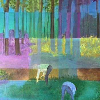 o.T. 
100x80 cm
Ölfarbe auf Leinwand
2024
