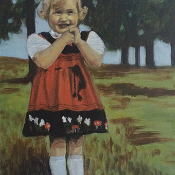 Heidi
60 x 50 cm
Ölfarbe und Eitempera auf Leinwand
Oil and egg tempera on canvas
2008