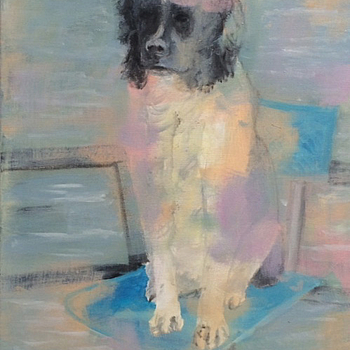 Kumpel
50x40 cm
Ölfarbe und Lack auf Leinwand
2015