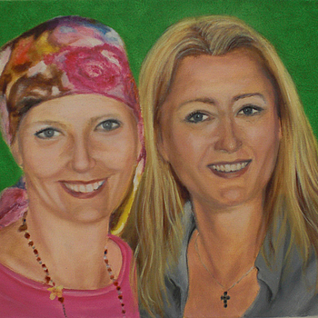 Alex und Julie
50 x 60 cm
Oil on canvas
2010