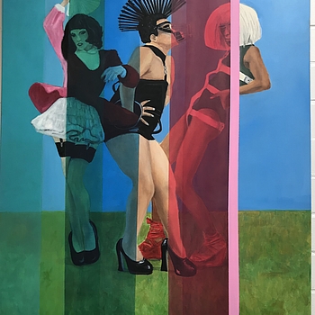 Ölfarbe auf Leinwand
120x100 cm
2020