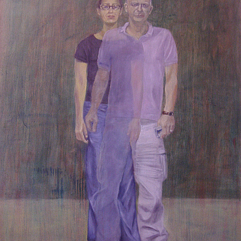 o. T. - untitled
Ölfarbe auf Leinwand
Oil on canvas
120 x 100 cm
2006
Verkauft